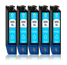 5x Cyan Tintenpatrone für
