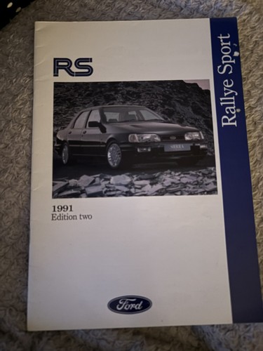 Ford 1991 prospekt sierra - prospekt,