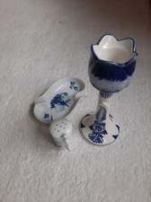 Delfter Keramik handbemalt weiß-blau