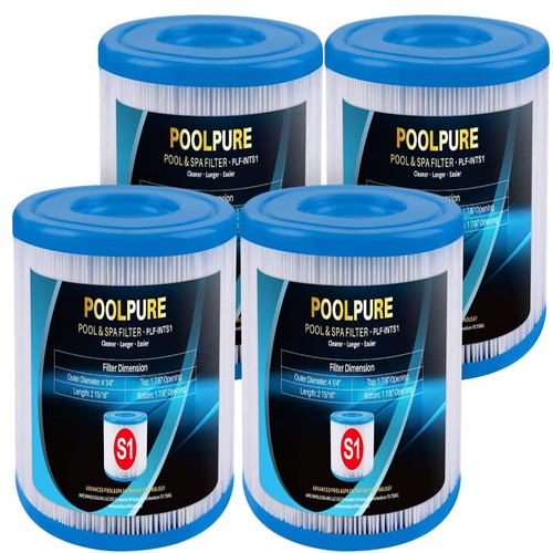 Poolpure 4er pack filter - pack,