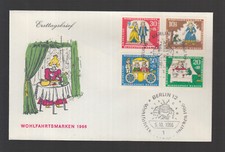 Deutschland Berlin 1966 Märchen Die Brüder Grimm Froschkönig der schönen FDC