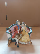 Königliche Kronenfigur - Keramik/Porzellan - Vintage - Sehr guter Zustand