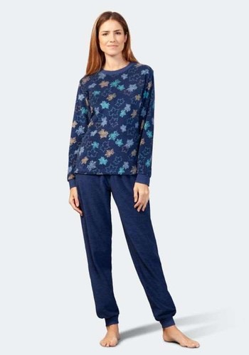 Hajo damen frottee schlafanzug - frottee,