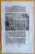 Olearius Original Kupferstich Russland Reise 3 Kupferstiche - 1656