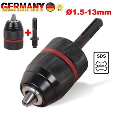 SDS-Plus Schnellspann Bohrfutter Profi mit SDS-Adapter für Bohrmaschine 1.5-13mm