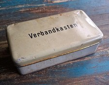 Alte Blechdose VERBANDSKASTEN