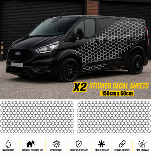 Auto van waben sechseck - van,
