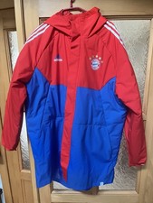 FC Bayern Stadionjacke Rot/blau Größe XL