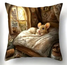 Sofa Kissen 45 cm wie Loberon Deko Geschenk Maus Baby Decke Bett Kuschel Kind