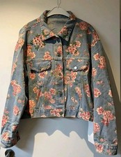 Jeansjacke hellblau mit - jeansjacke,