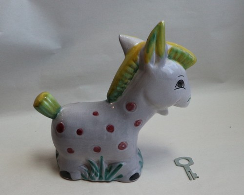 Vintage spardose ulmer keramik - spardose,