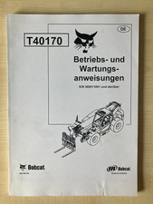 Bobcat Teleskoplader T40170  Bedienungs- Wartungsanleitung Manual
