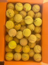 70 gebrauchte Tennisbälle, verschiedene Marken, Wilson, Dunlop Tennispoint