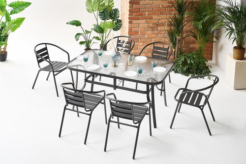 Gartenmöbelset tisch 150 - gartenmöbelset, cm