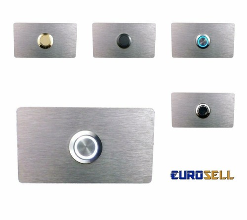 Design edelstahl klingelplatte - edelstahl,