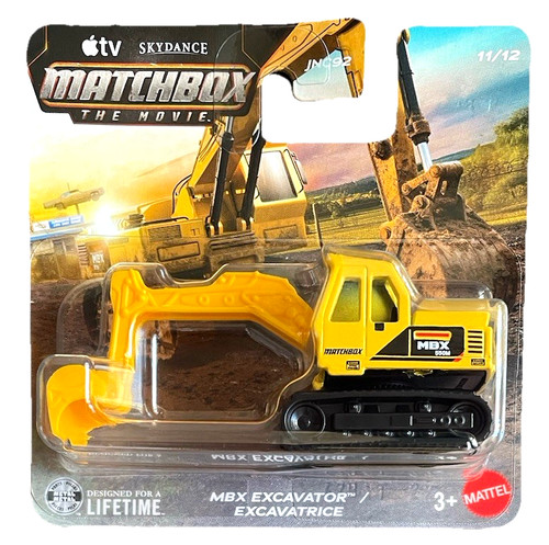 Matchbox mbx excavator bagger - mbx,