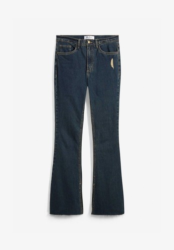 Flared stretch jeans mid - stretch,