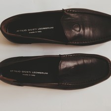AGL Loafer. Attilio Giusto.Leombruni. Braun.Gr.41. Mit Fehler