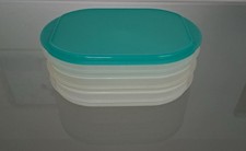 Tupperware Frischekabinett Aufschnitt box Stapelbox 3x 700 ml Top Zustand 