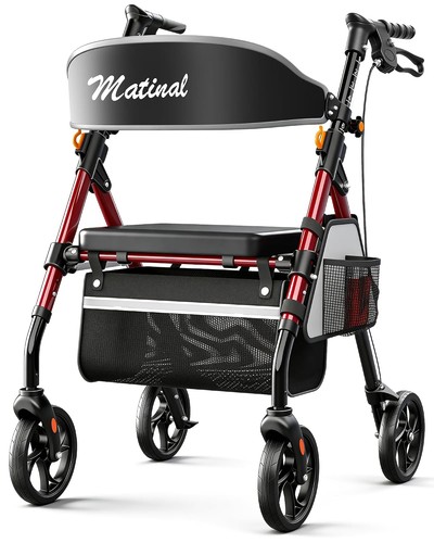 Faltbarer rollator mit sitz - faltbarer,