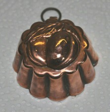 kleine  Kupfer  Back Form - Motiv Pflaume