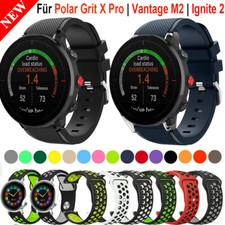 ⭐20mm 22mm Silikon Sport Armband Für Polar Vantage M2/Ignite 2/Grit X Pro/Unite⭐