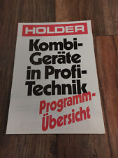 Original Prospekt Holder HM 3