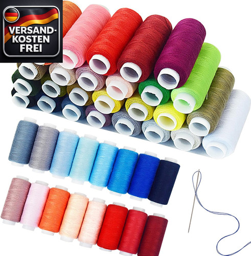 Nähfaden set farben - set, für