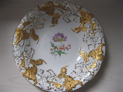 Meissen prunkteller - meissen,