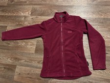Damen/Mädchen Fleecejacke, Jacke, beere, Gr. XS, Jack Wolfskin