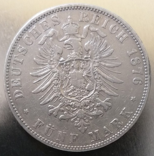 Mark 1876 kaiserreich - 5, 1876,