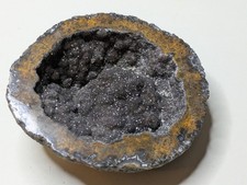 Quarzdruse - Fundort Mexico - Durchm 80 mm x H 30 mm - TOP