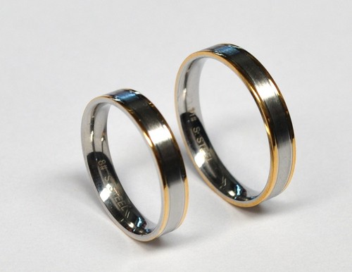 Edelstahl ringe partnerringe - ringe,