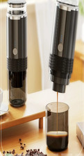 ☕ Tragbare Espressomaschine kabellos Camping Reise Mini Kaffeemaschine USB Akku