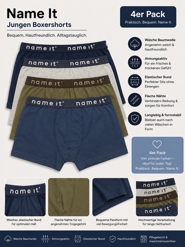 Name jungen boxershorts - it,