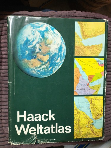 Veb hermann haack - haack, weltatlas