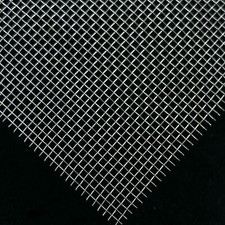 Edelstahl blank Drahtgewebe