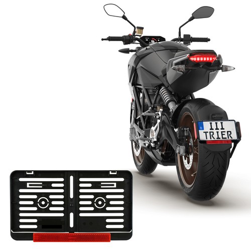 Kennzeichenhalter motorrad 255 - kennzeichenhalter,