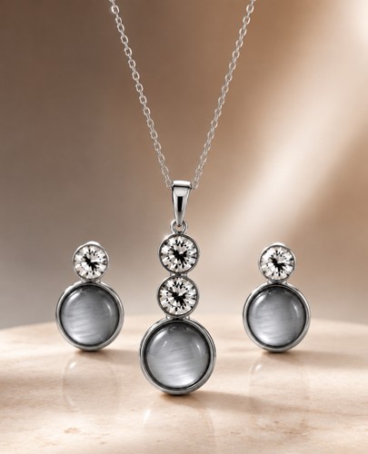 Elegantes schmuckset aus - schmuckset,
