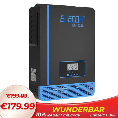 Edecoa hybrid inverter - hybrid, 24v