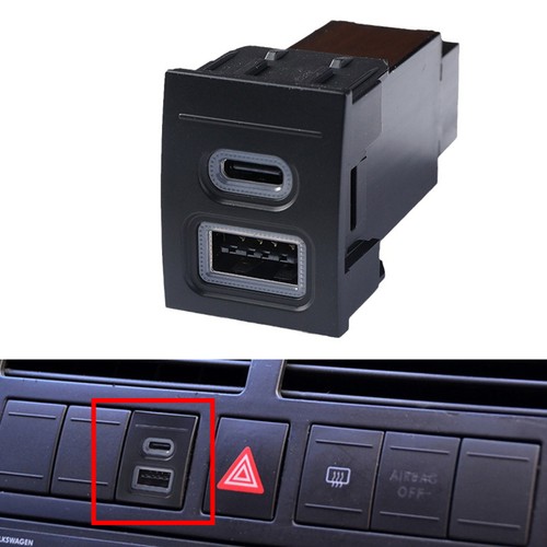 Dual qc3 usb - usb-c, pd