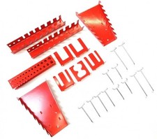 Hakensortiment Lochwandhaken Werkzeughalter Bohrerhalter Zangenhalter 22 Teile