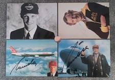 4x Autogrammkarten Niki Lauda