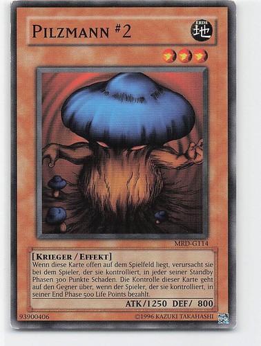 Pilzmann mrd g114 gi oh - pilzmann, yu-gi-oh
