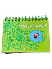 arsEdition Tischkalender Marienkäfer Viel Glück Ringbuch Glücksbringer