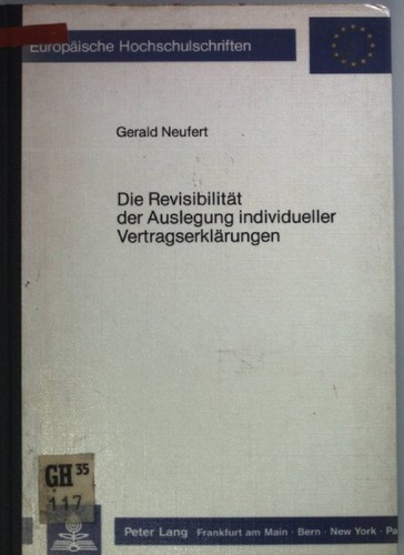 Die revisibilität der - die,