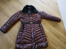 ORWELL  Damen Daunen Mantel mit abnehmbaren Pelzkragen braun  Gr. 40