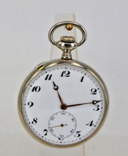 Herrentaschenuhr Cyma Stahl/Nickel um 1915 - UHRWERK LÄUFT PERFEKT (108328)