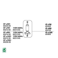 JBL Ersatzteil Rotor-Set greenline für CristalProfi e901, CP e901