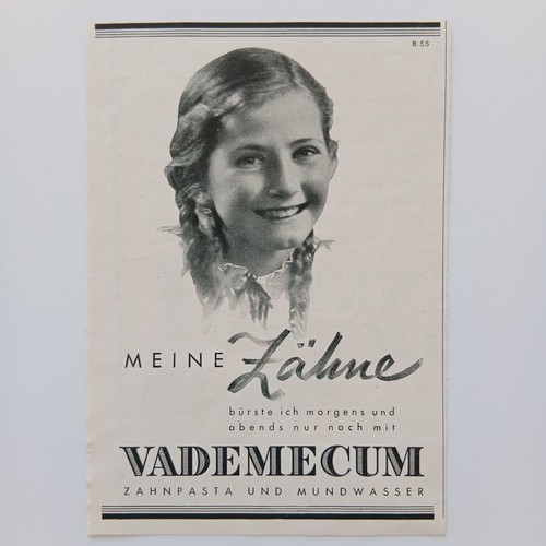 1938 vademecum zahnpflege - 1938,